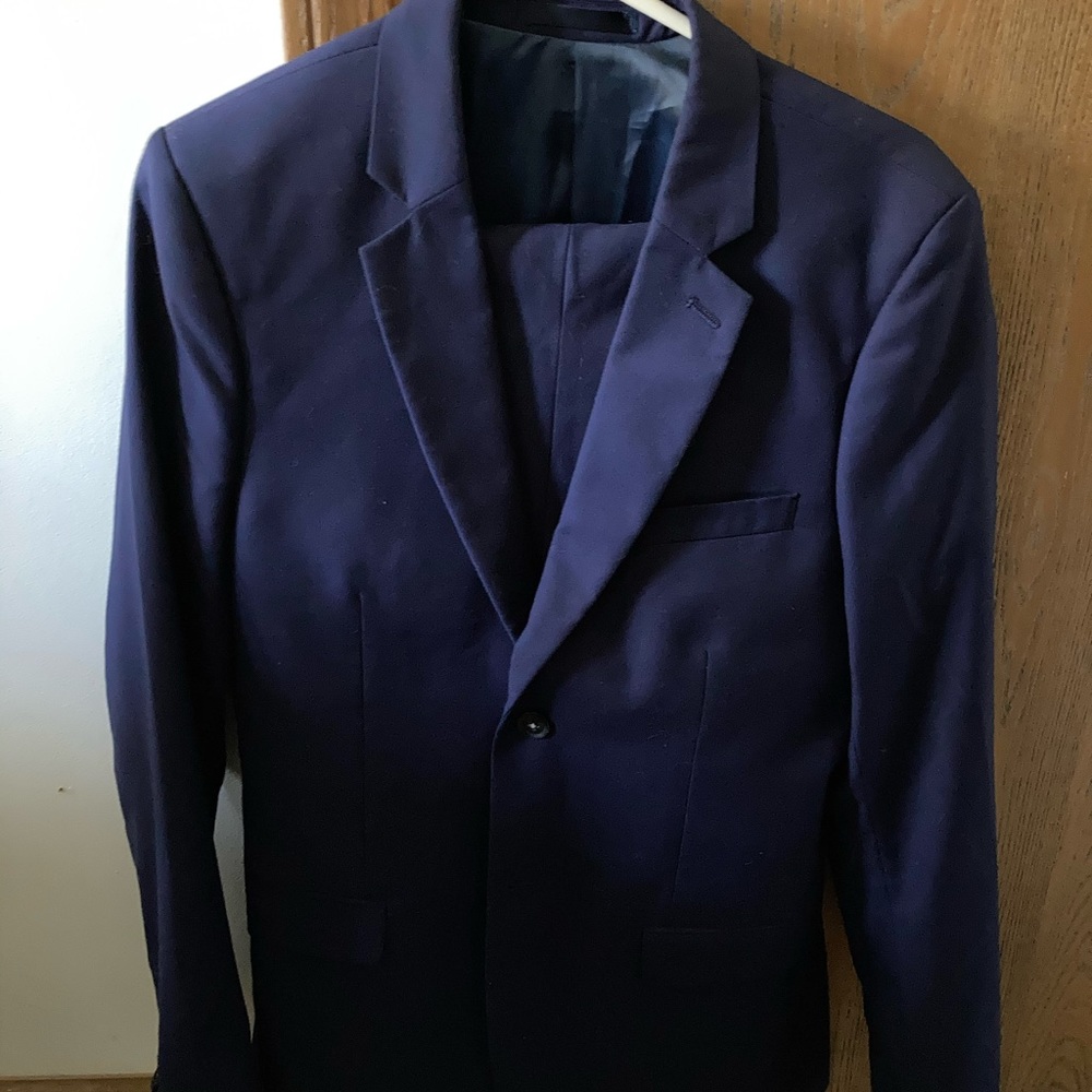 Topman blue suit (36 reg) (30x30)